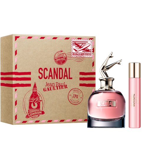 JEAN PAUL GAULTIER SCANDAL (W) EDP 80ML + EDP 20ML TRAVEL SET (NEW PACK)