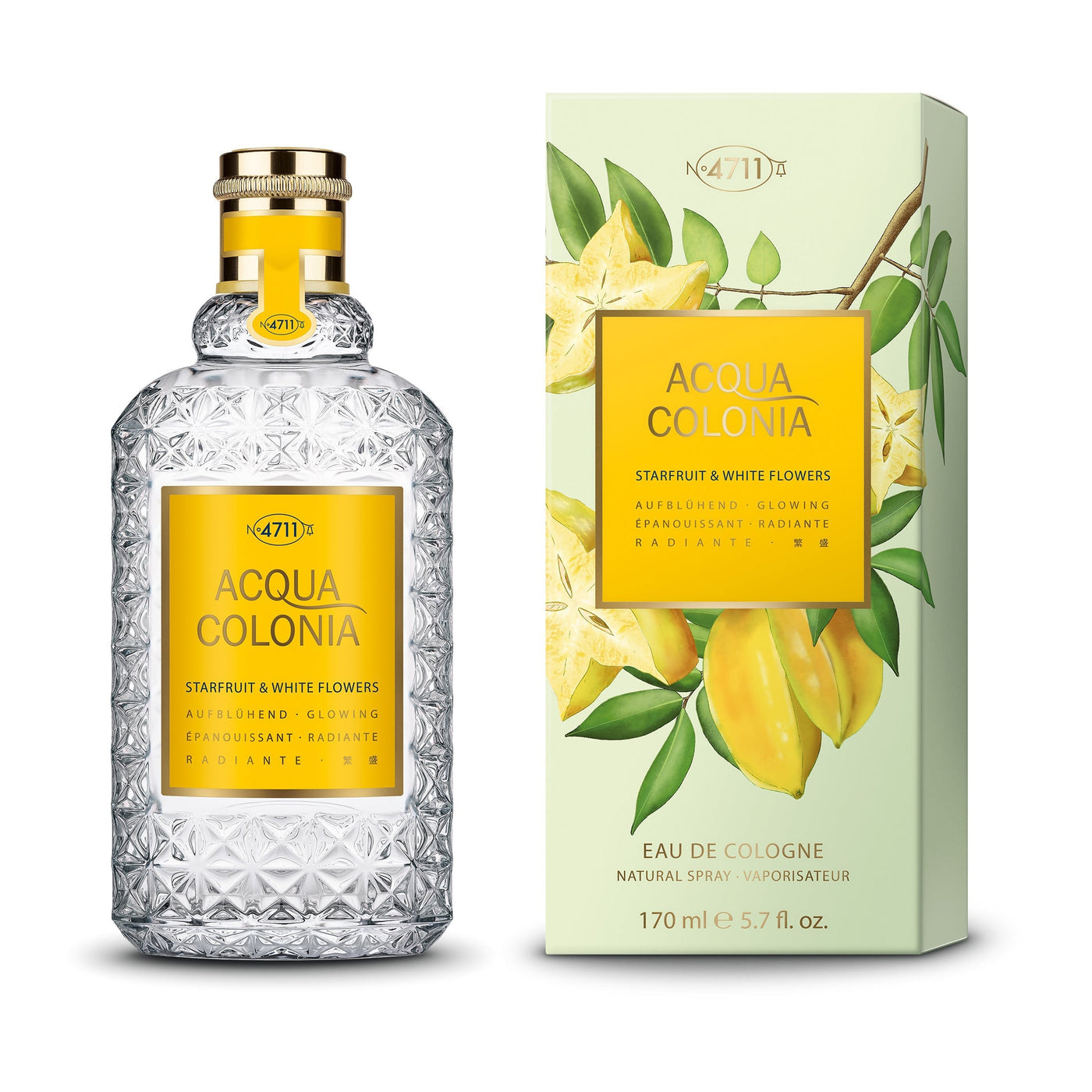 No. 4711 Acqua Colonia Starfruit & White Flowers For Men And Women Eau De Cologne 170Ml