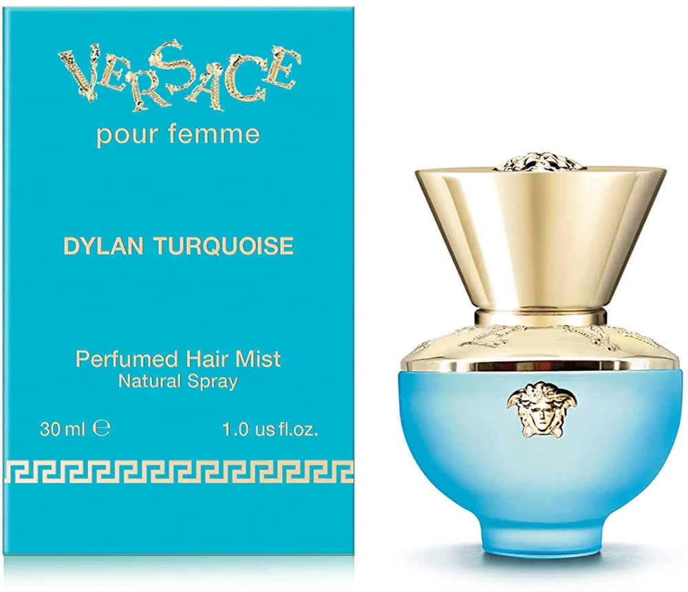 Versace Pour Femme Dylan Turquoise For Women 30Ml Perfumed Hair Mist