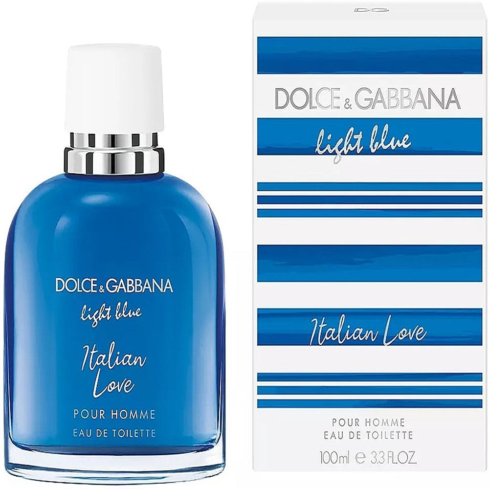 Light Blue Italian Love Eau de Toilette Pour Homme 100ml For Men