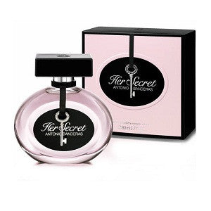 Antonio Banderas Her Secret For Women Eau De Toilette 80Ml