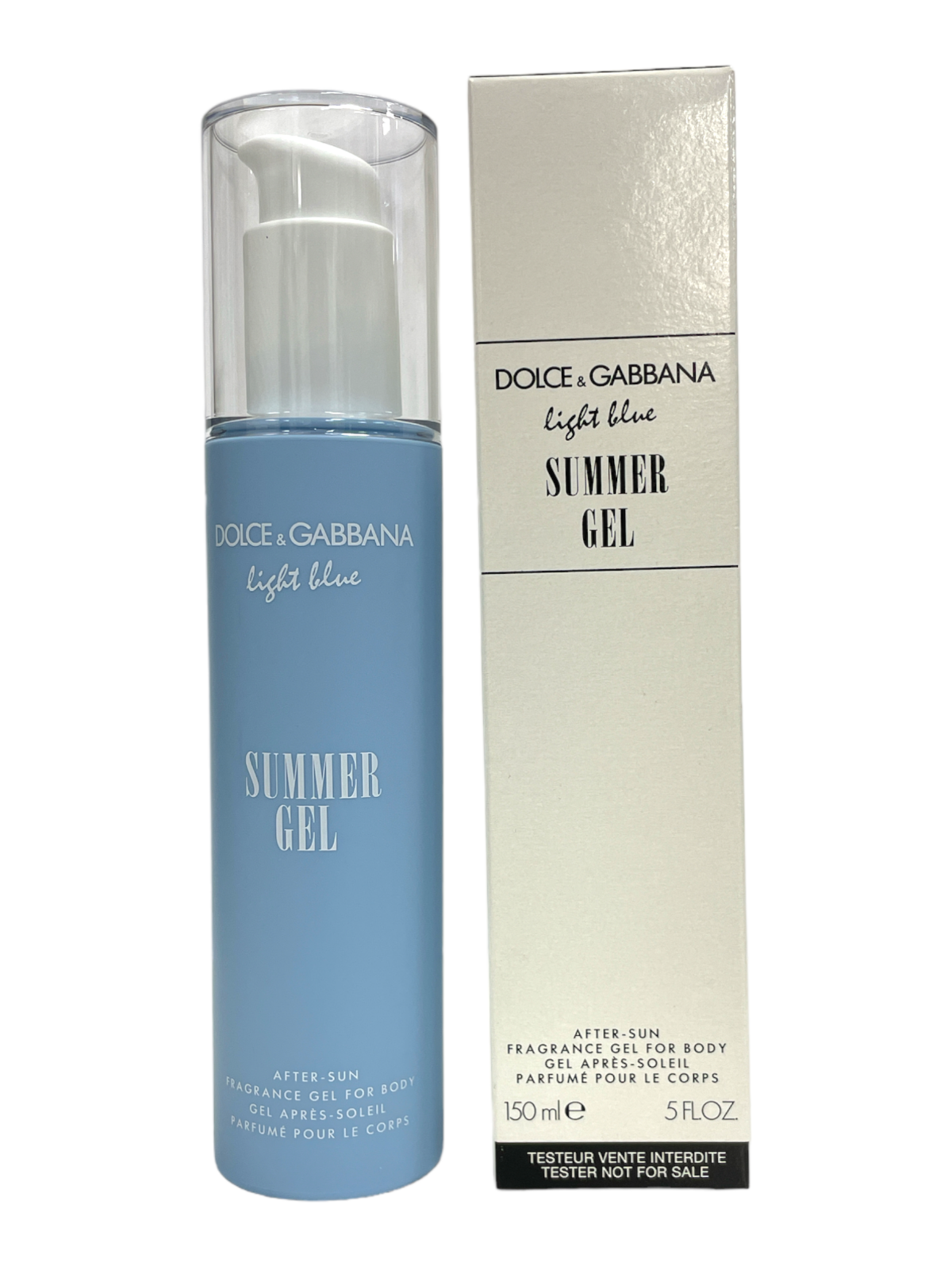 Dolce & Gabbana Light Blue For Women 150Ml Summer Gel