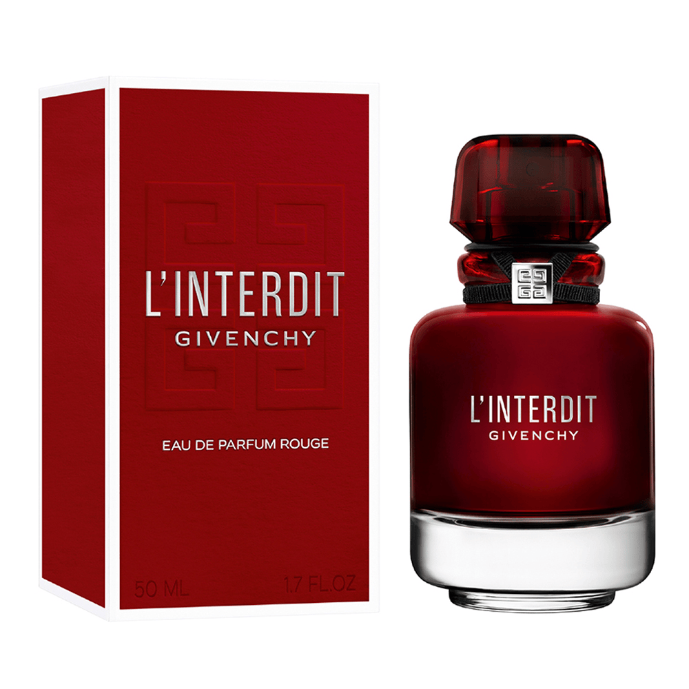 L Interdit Rouge Givenchy 100ml Eau de Parfum Rouge| 80ml