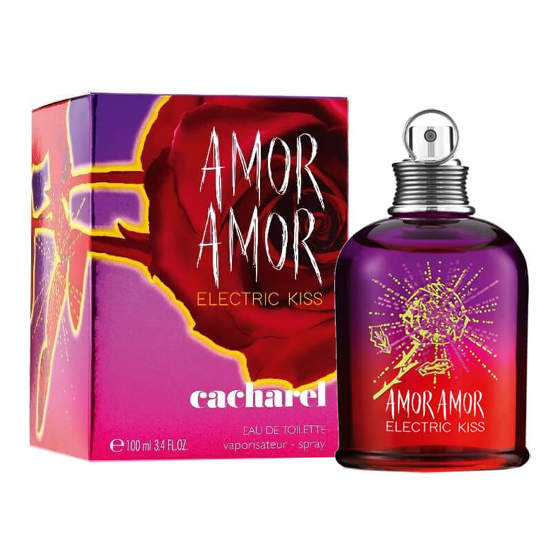 Cacharel Amor Amor Electric Kiss For Women Eau De Toilette 100Ml