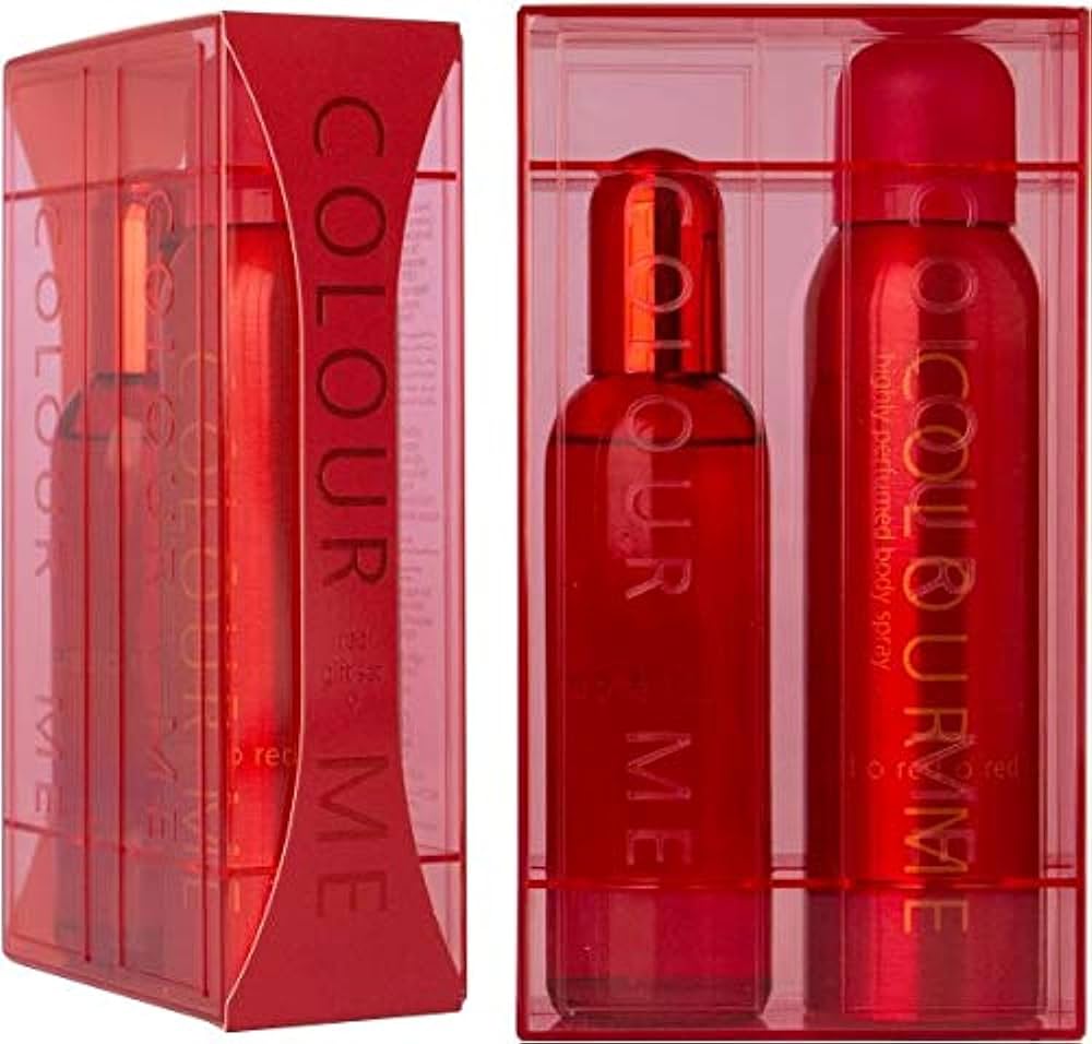 Milton Lloyd Color Me Red For Women Set Eau De Toilette 100Ml + Body Spray 150Ml