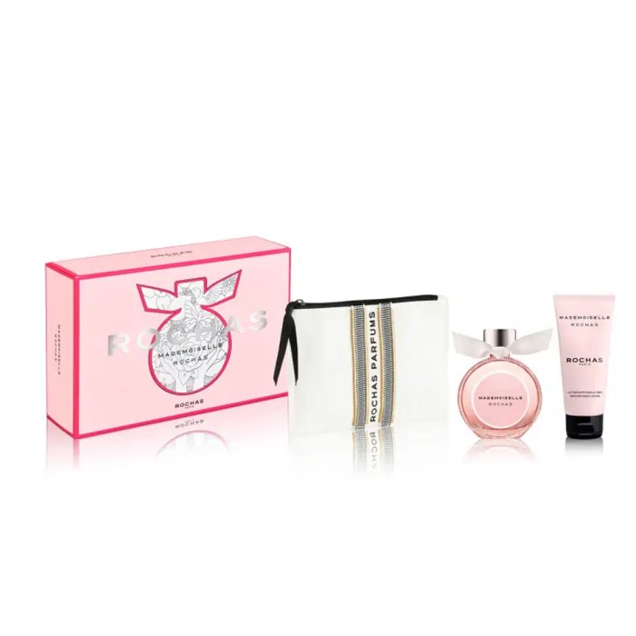 Rochas Mademoiselle Rochas For Women Set Eau De Parfum 90Ml + Bl 100Ml + Pouch