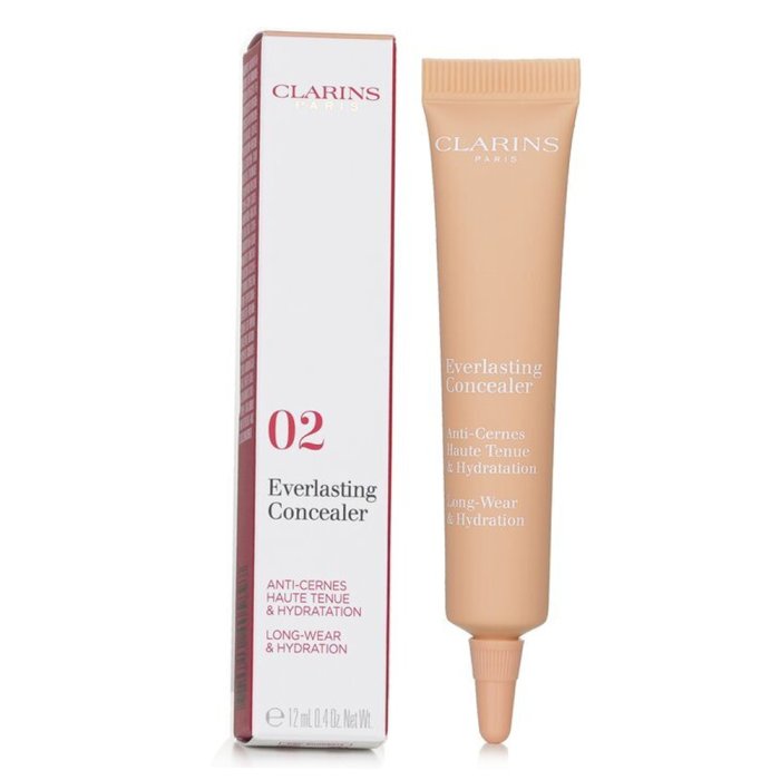 Clarins Everlasting Concealer # 02 Light Medium For Women 12Ml Concealer