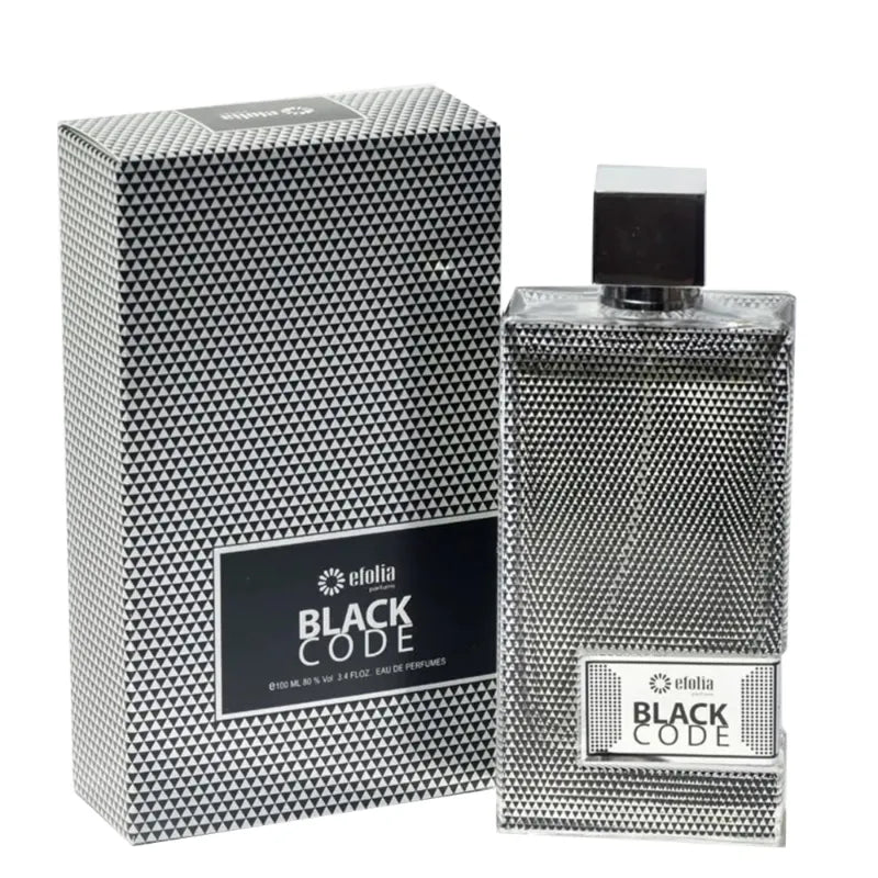 Efolia Black Code For Men Eau De Parfum 100Ml