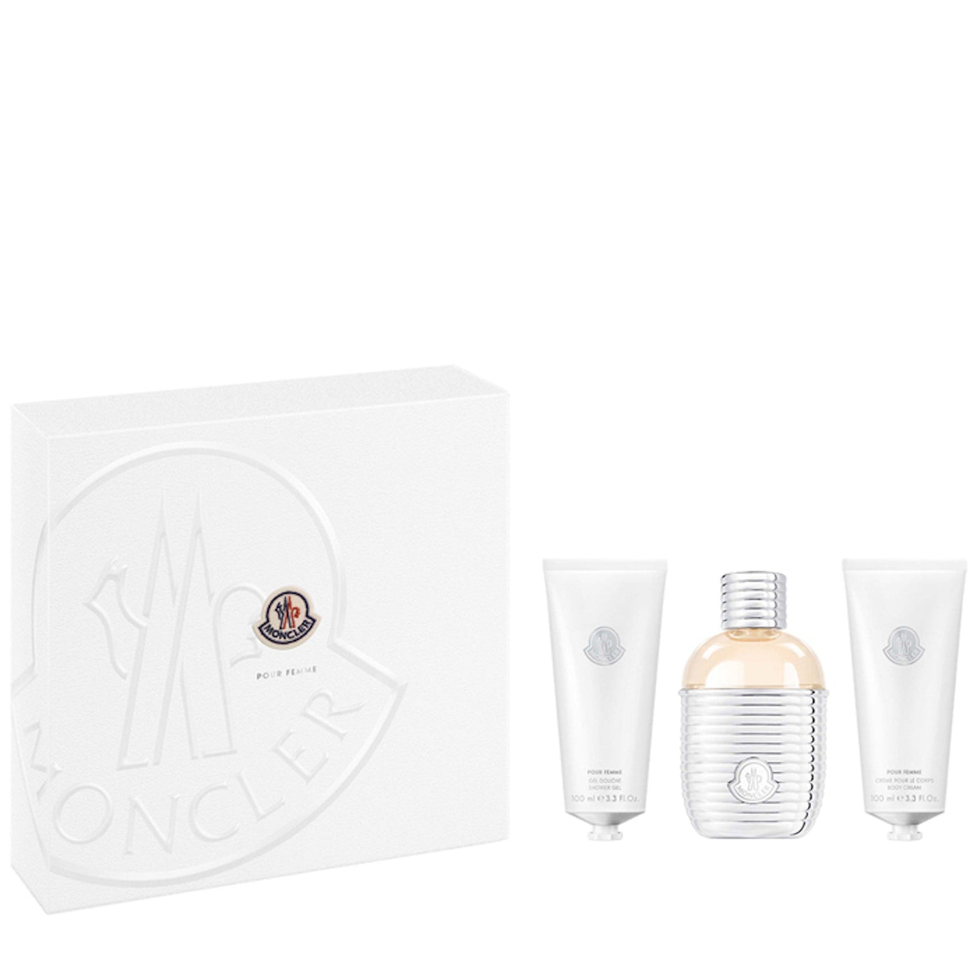 Moncler Pour Femme For Women Set Eau De Parfum 60Ml + Body Cream 100Ml