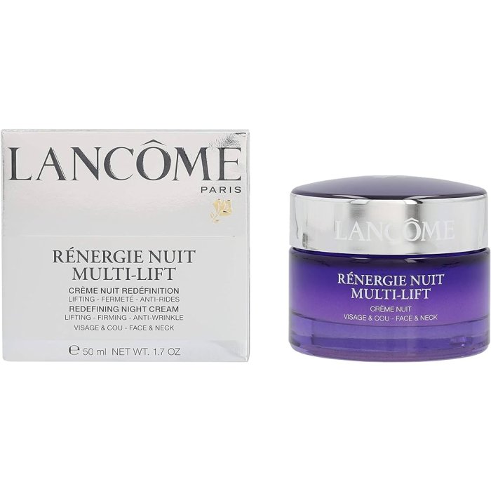 Lancome Renergie Nuit Multi-Lift Lifting Firming Anti-Wrinkle For Men And Women 50Ml Night Cream