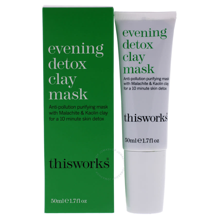 Thisworks Evening Detox For Men And Women 1.7Oz Clay Mask