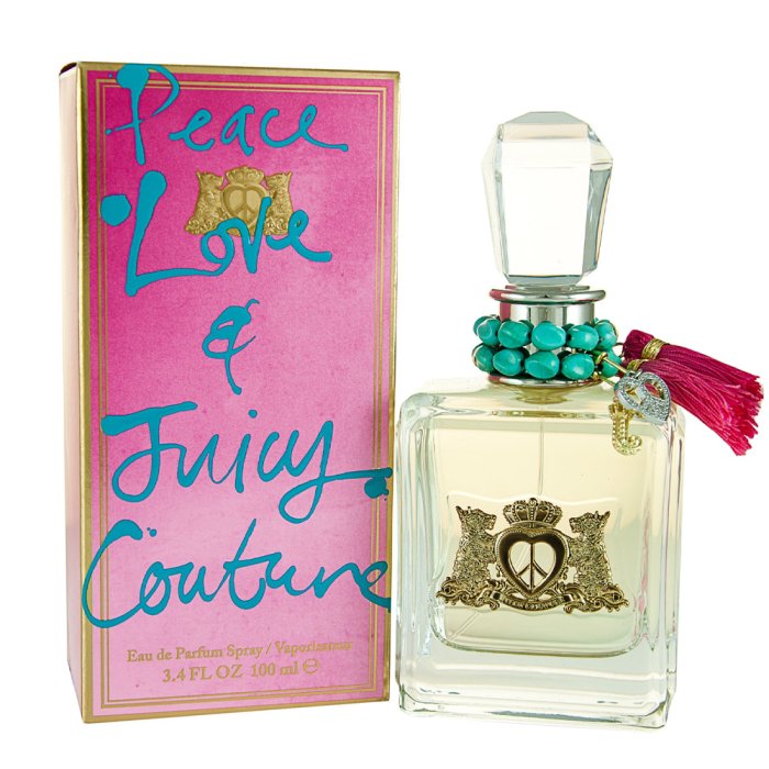 Juicy Couture Peace Love & Juicy Couture For Women Eau De Parfum 100Ml