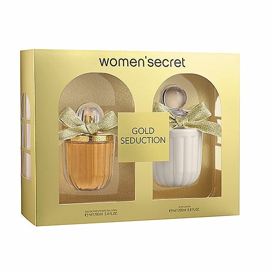 Women Secret Gold Seduction 2pcs (EDP 100ml+B/L 200ml) Set