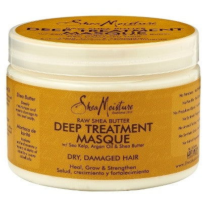 Shea Moisture Raw Shea Butter Deep Treatment For Men And Women 340G Hair Masque