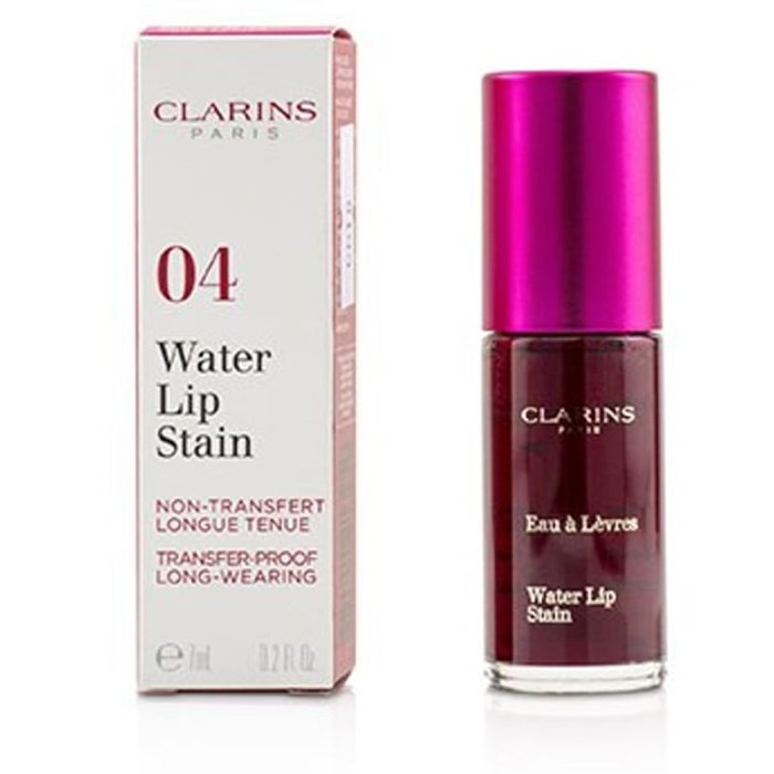 Clarins Water Lip Stain # 04 Violet Water For Women 7Ml Lipstick