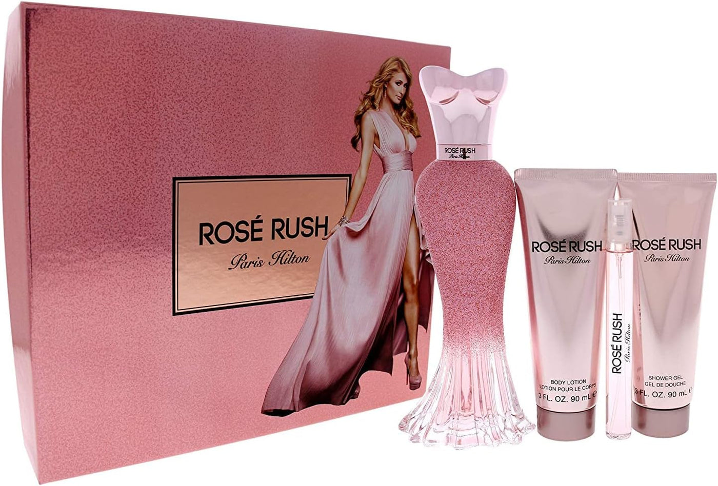 Now get Paris Hilton Rose Rush For Women Set Eau De Parfum 100Ml