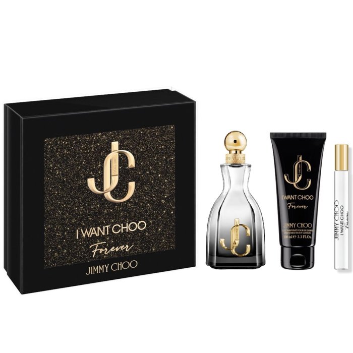 Jimmy Choo I Want Choo Forever For Women Set Eau De Parfum 100Ml + Eau De Parfum 7.5Ml + Bl 100Ml