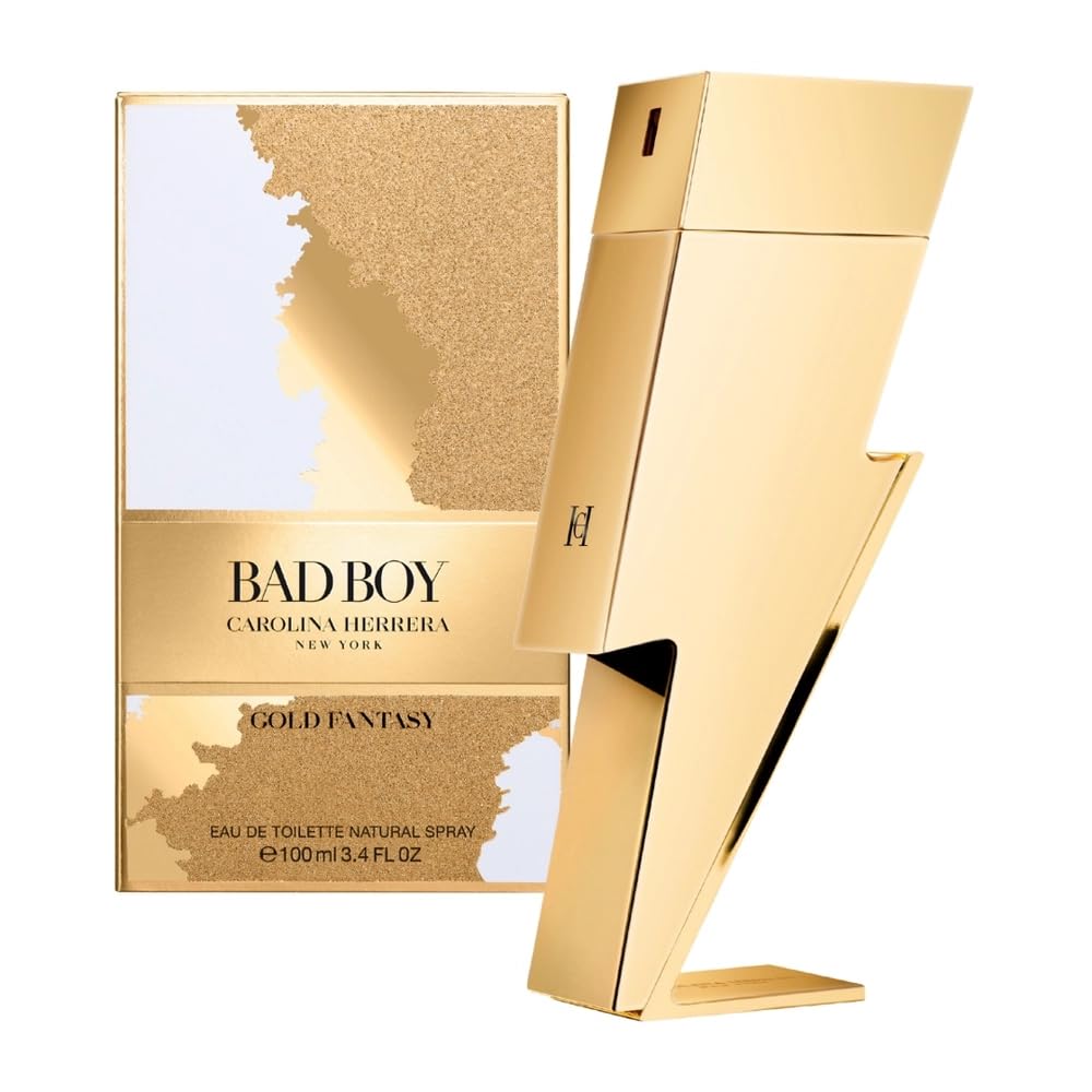 Bad Boy Gold Fantasy By Carolina Hererra100MLEau De Toilette 