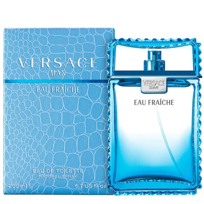 Versace Man Eau Fraiche For Men Eau De Toilette 200Ml