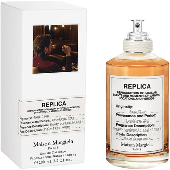 MAISON MARGIELA REPLICA JAZZ CLUB (M) EDT 100ML REFILLABLE