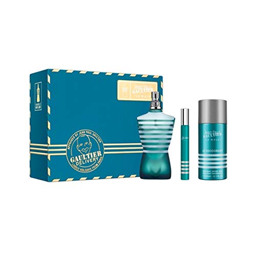 Jean Paul Gaultier Le Male For Men Set Eau De Toilette 75Ml + Eau De Toilette 10Ml + Deodorant 150Ml