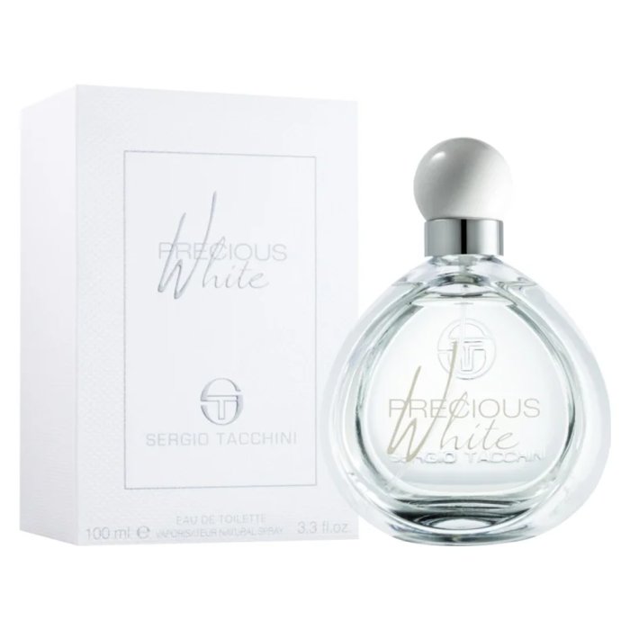 Sergio Tacchini Precious White For Women Eau De Toilette 100Ml