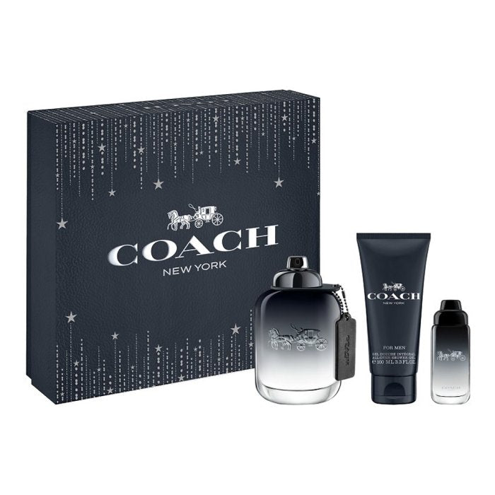 Coach For Men Set Eau De Toilette 100Ml + Sg 100Ml + Eau De Toilette 15Ml