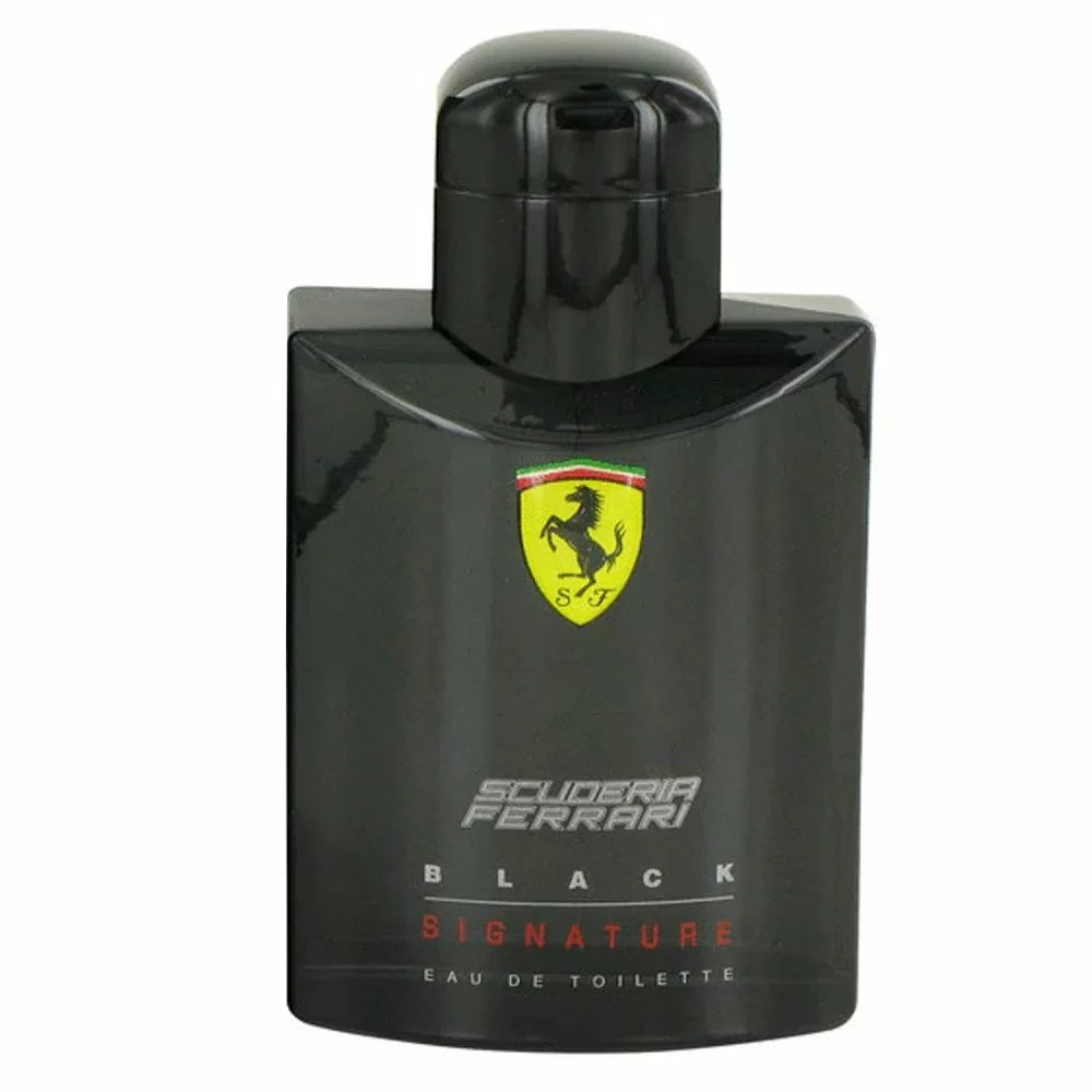 Ferrari Scuderia Black Signature Edt for Men 125ml (Unboxed)