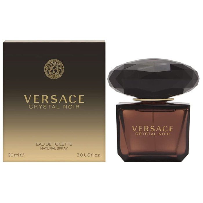 Versace Crystal Noir For Women Eau De Toilette 90Ml