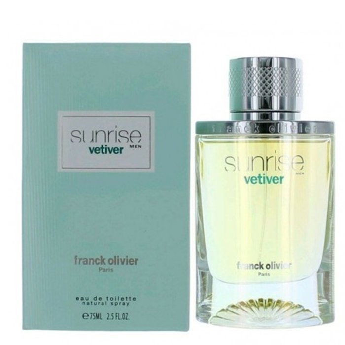 Franck Olivier Sunrise Vetiver For Men Eau De Toilette 75Ml