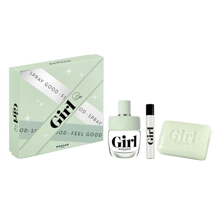 Rochas Girl For Women Set Eau De Toilette 60Ml + Eau De Toilette 7.5Ml + Soap