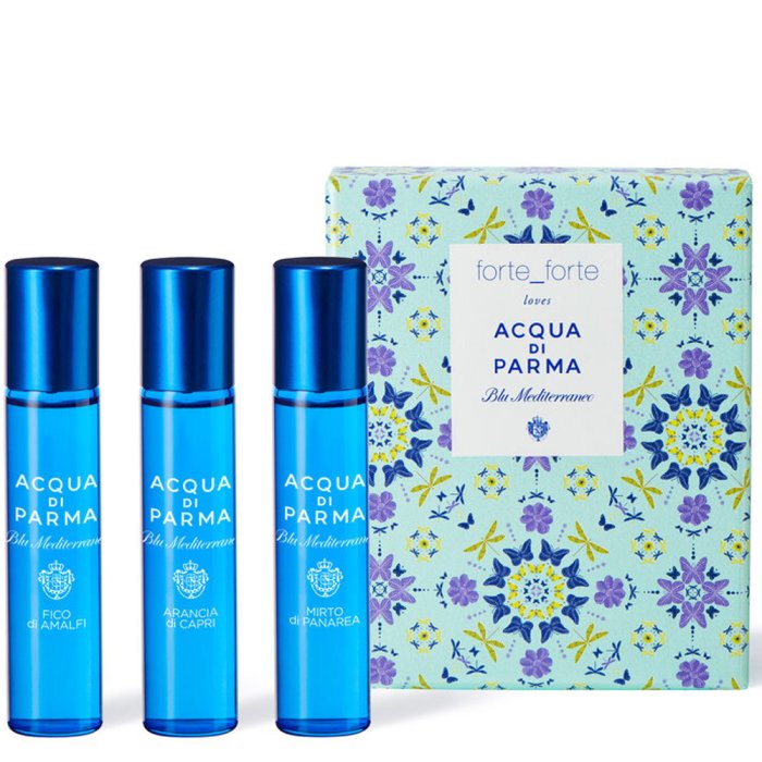 Acqua Di Parma Blu Mediterraneo Forte Special Edition For Men And Women Discovery Set 3 X 12Ml (Mirto+Arancia+Fico)