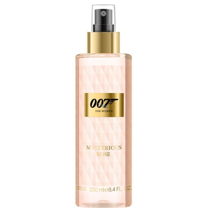 James Bond 007 Mysterious Rose For Women 250Ml Fragrance Body Splash