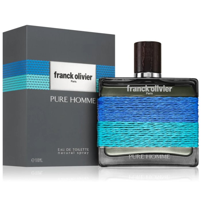 Franck Olivier Pure Homme For Men Eau De Toilette 100Ml